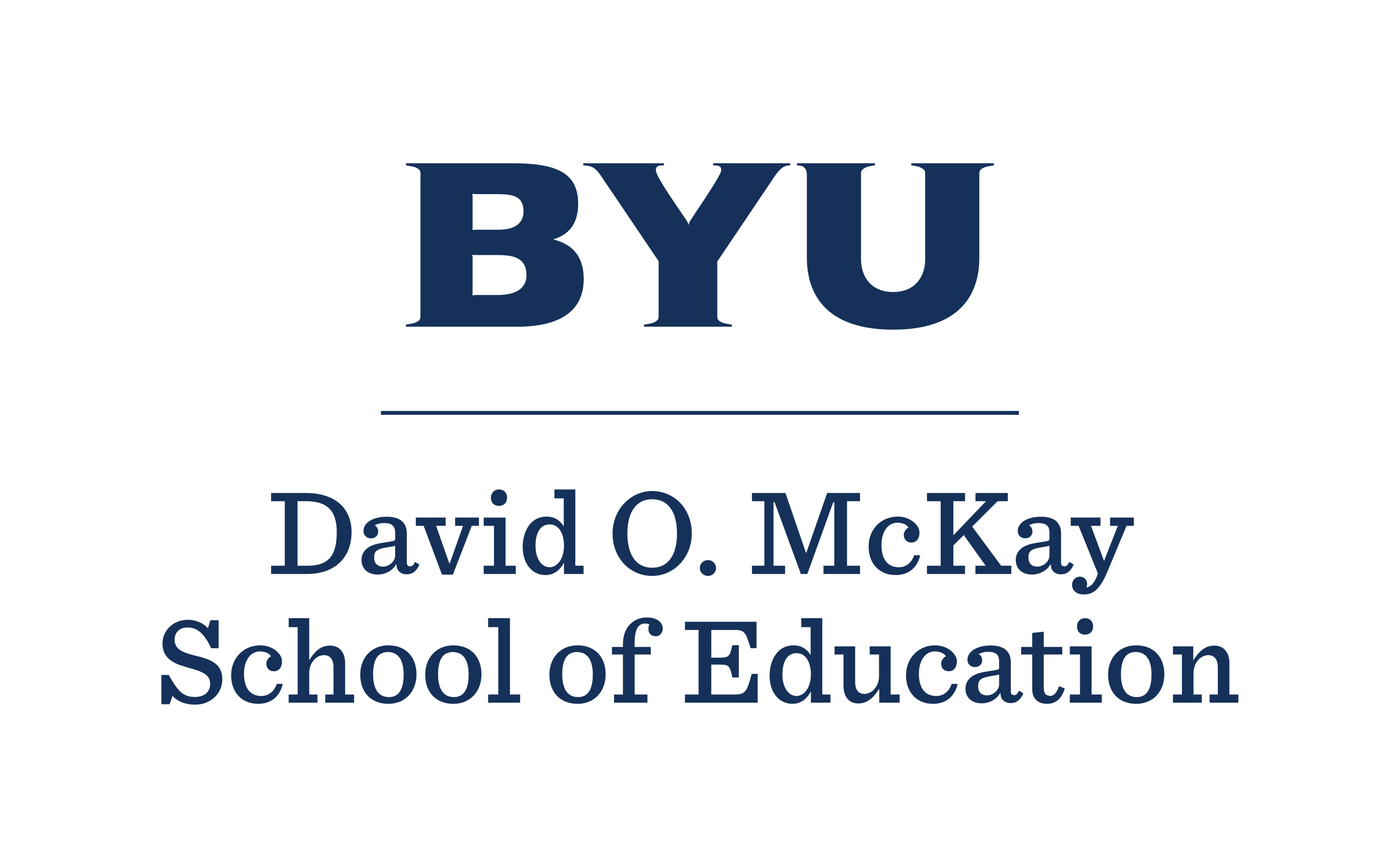 BYU David O. McKay School of Education